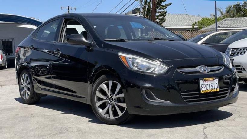 HYUNDAI ACCENT 2017 KMHCT4AE8HU356430 image