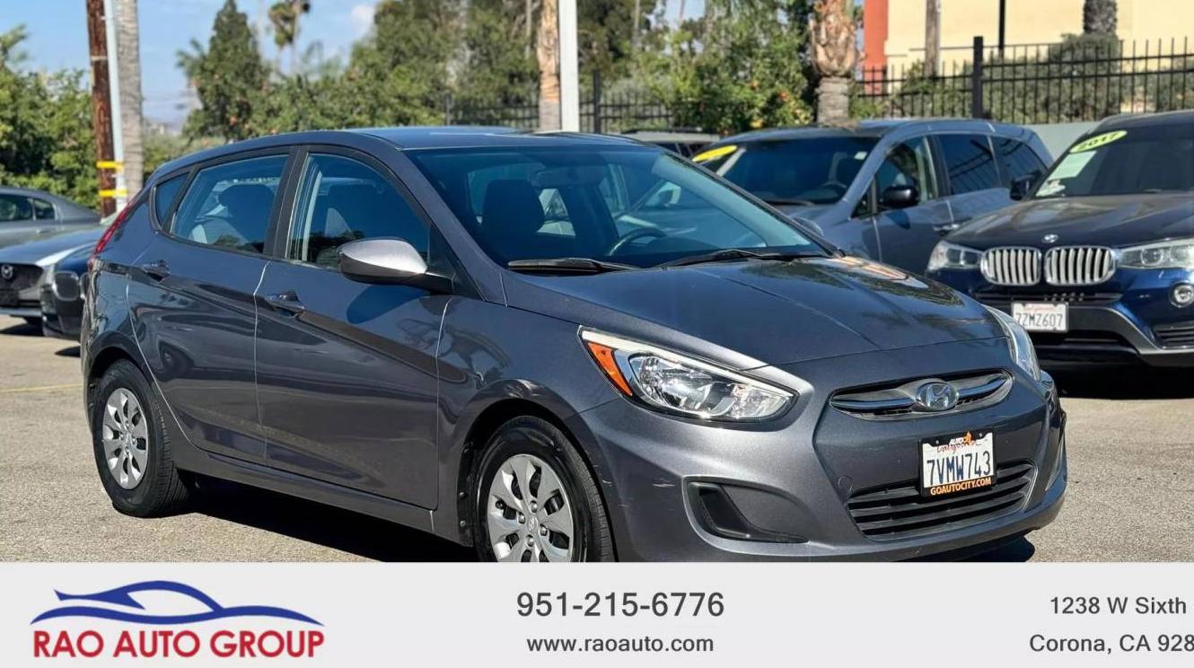 HYUNDAI ACCENT 2017 KMHCT5AE7HU316944 image