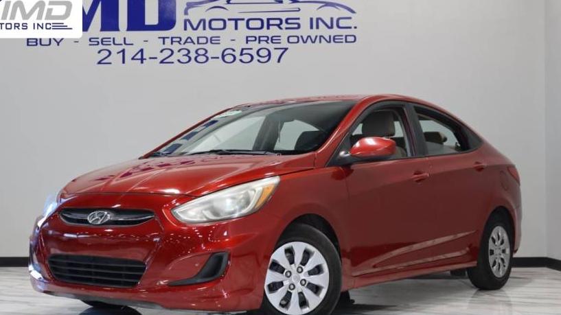 HYUNDAI ACCENT 2017 KMHCT4AE8HU381456 image