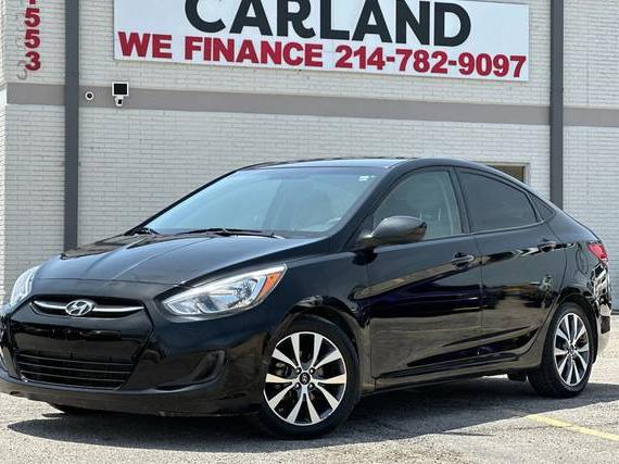 HYUNDAI ACCENT 2017 KMHCT4AE1HU353384 image