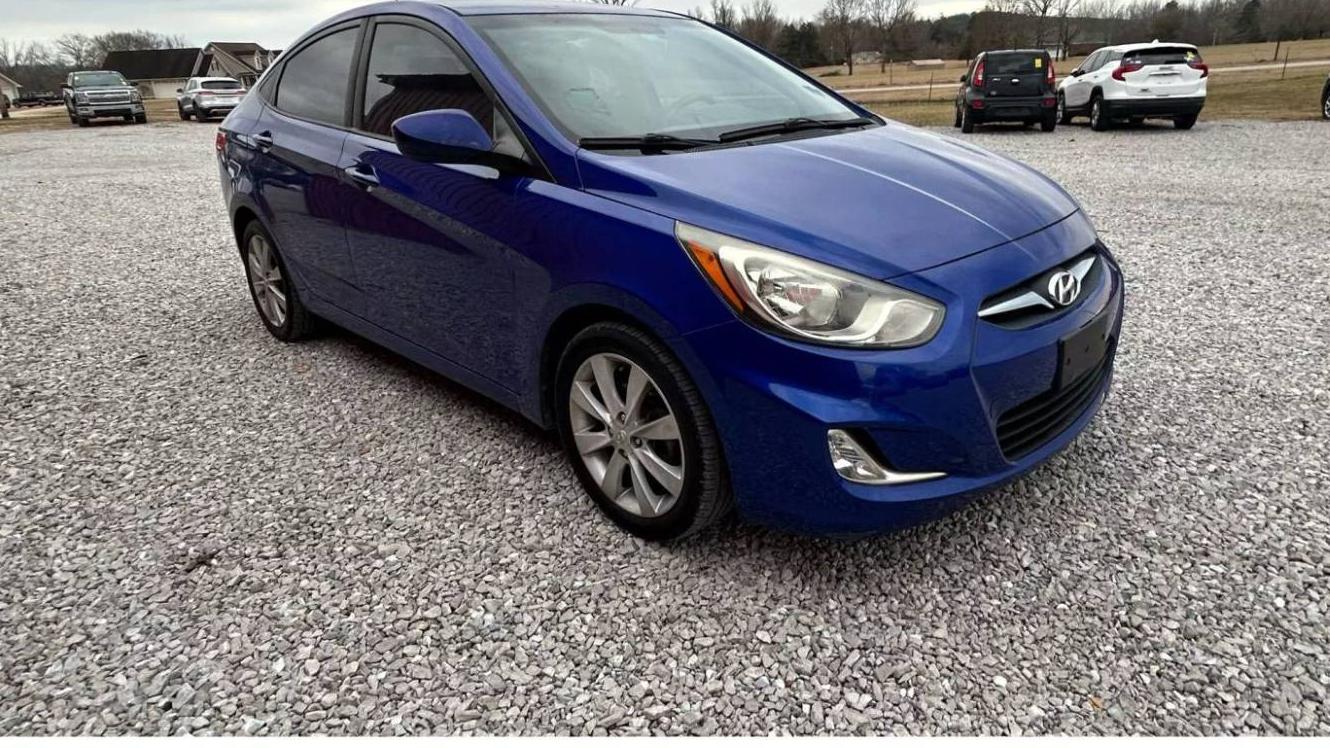 HYUNDAI ACCENT 2012 KMHCU4AE6CU107405 image