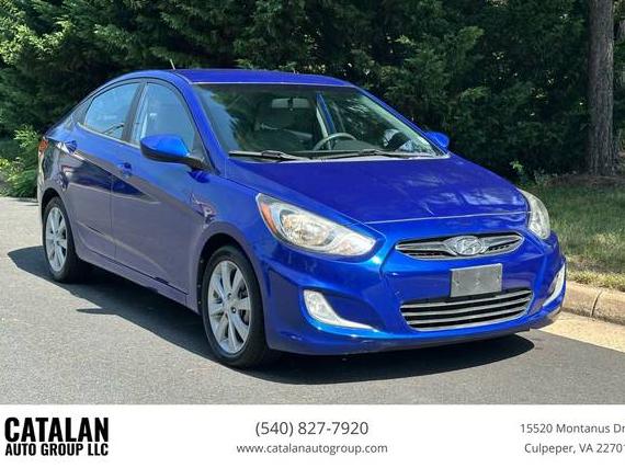 HYUNDAI ACCENT 2012 KMHCU4AE6CU061560 image