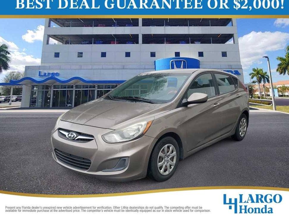 HYUNDAI ACCENT 2013 KMHCT5AE3DU128917 image