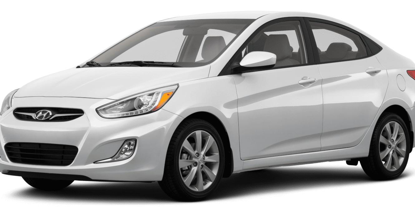 HYUNDAI ACCENT 2014 KMHCT4AE9EU694334 image