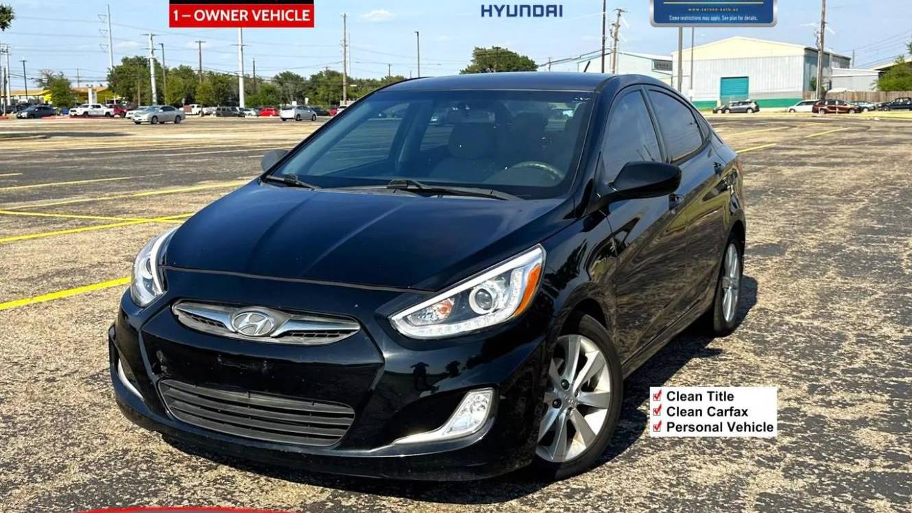 HYUNDAI ACCENT 2014 KMHCU4AE4EU614452 image