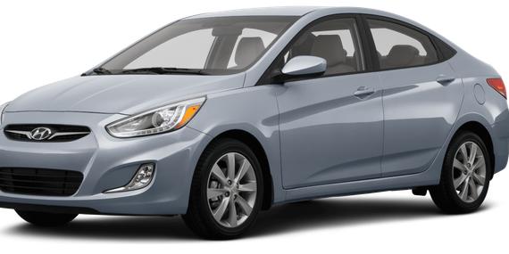 HYUNDAI ACCENT 2014 KMHCT4AE4EU756237 image