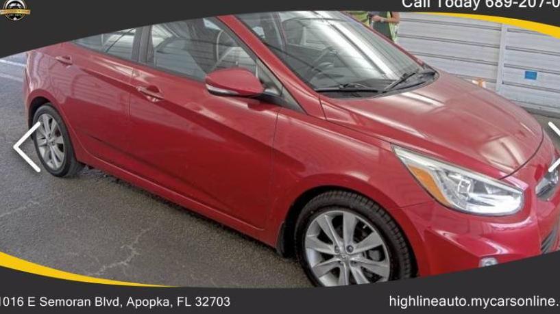 HYUNDAI ACCENT 2014 KMHCU5AE1EU178696 image