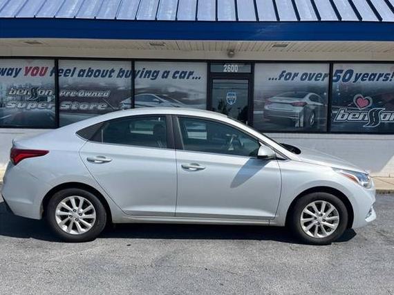 HYUNDAI ACCENT 2022 3KPC24A61NE178757 image