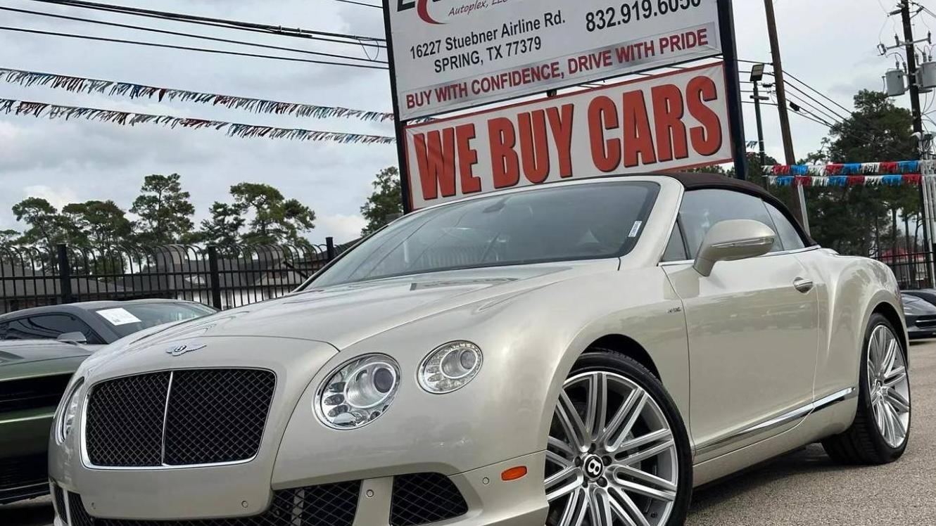 BENTLEY CONTINENTAL 2014 SCBGC3ZA5EC086580 image