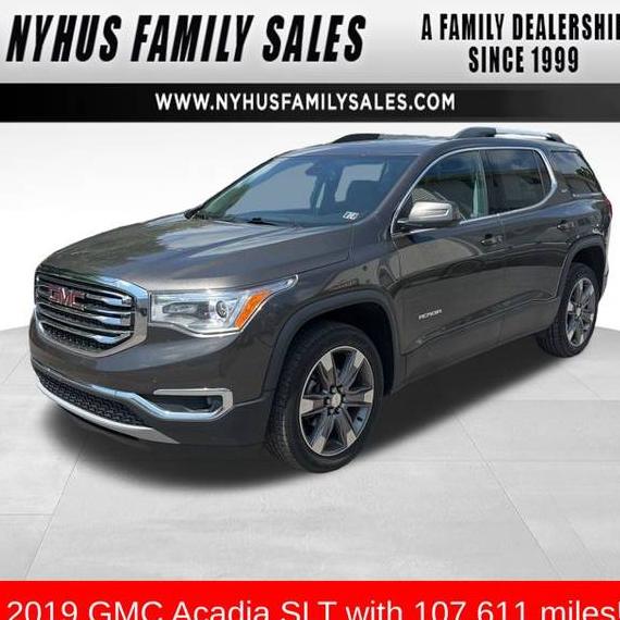 GMC ACADIA 2019 1GKKNWLS3KZ192396 image