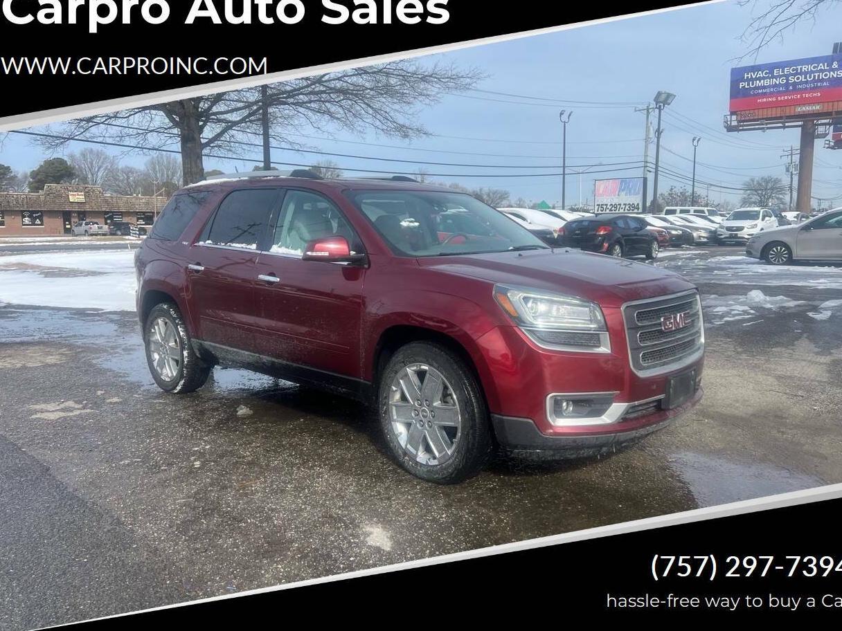 GMC ACADIA 2017 1GKKRSKD7HJ256561 image