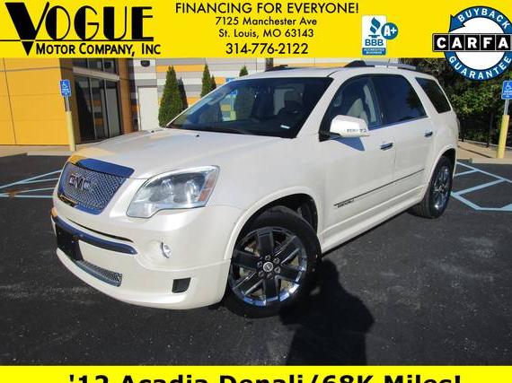 GMC ACADIA 2012 1GKKRTED9CJ188631 image