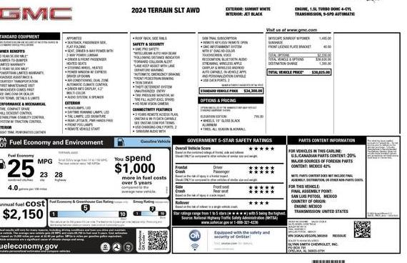 GMC TERRAIN 2024 3GKALVEG3RL380258 image GMC TERRAIN 2024 3GKALVEG3RL380258 image
