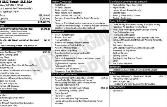 GMC TERRAIN 2022 3GKALMEV9NL221747 image