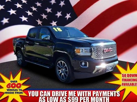 GMC CANYON 2018 1GTG6EEN1J1242239 image