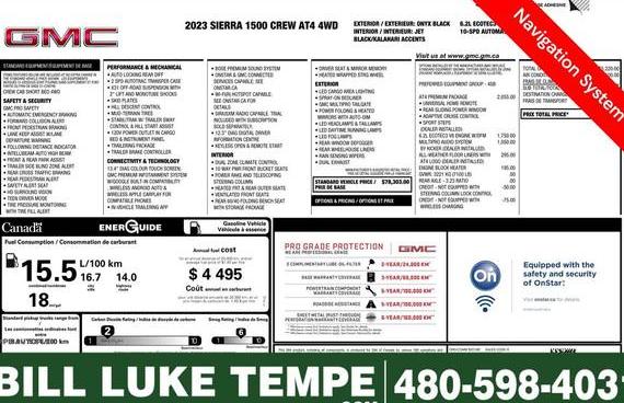 GMC SIERRA 2023 1GTUUEEL4PZ127930 image