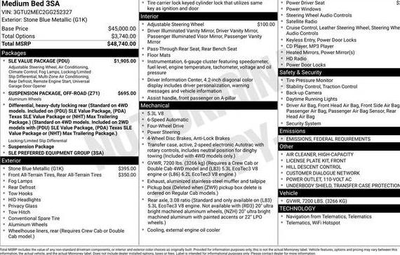 GMC SIERRA 2016 3GTU2MEC2GG252327 image