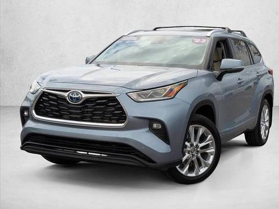 TOYOTA HIGHLANDER 2023 5TDXBRCH3PS118596 image TOYOTA HIGHLANDER 2023 5TDXBRCH3PS118596 image