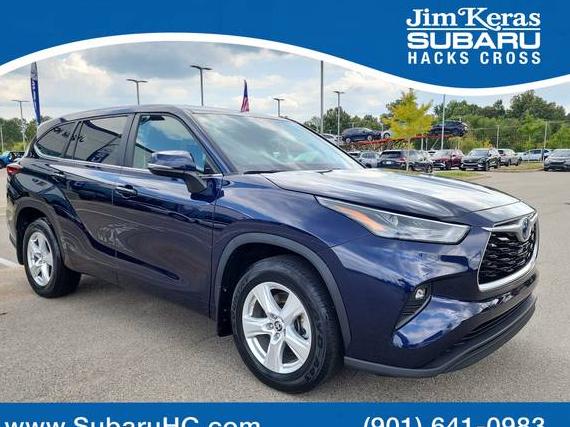 TOYOTA HIGHLANDER 2023 5TDZARAH1PS518333 image TOYOTA HIGHLANDER 2023 5TDZARAH1PS518333 image