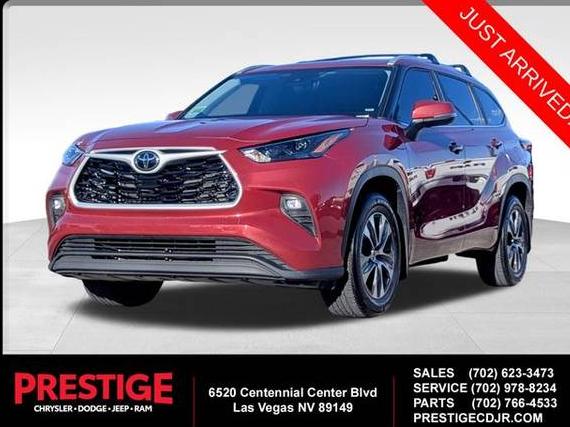 TOYOTA HIGHLANDER 2023 5TDKDRBH5PS525809 image