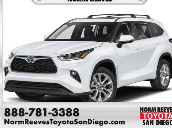 TOYOTA HIGHLANDER 2023 5TDYARAH0PS520599 image