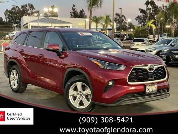 TOYOTA HIGHLANDER 2023 5TDKDRAH1PS011392 image