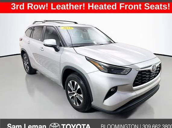 TOYOTA HIGHLANDER 2023 5TDKDRAH9PS015433 image TOYOTA HIGHLANDER 2023 5TDKDRAH9PS015433 image