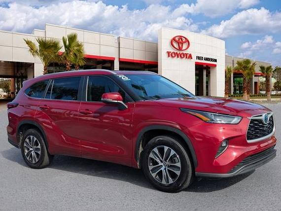 TOYOTA HIGHLANDER 2023 5TDKARAH9PS021547 image