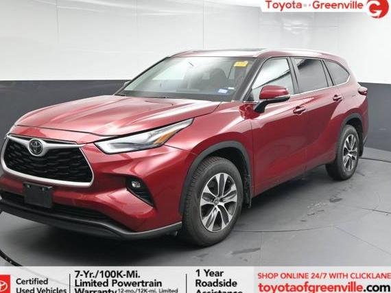 TOYOTA HIGHLANDER 2023 5TDKDRAHXPS034234 image