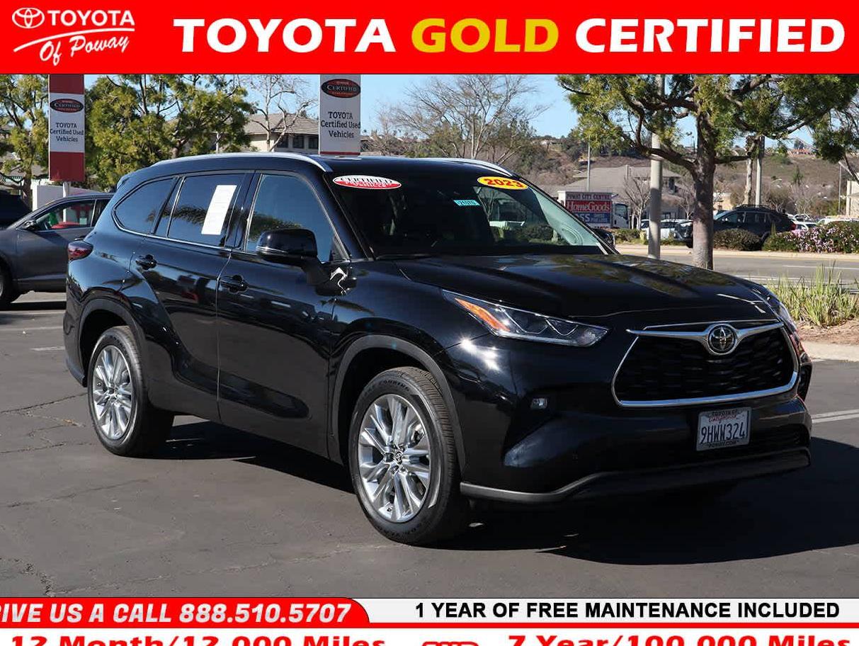 TOYOTA HIGHLANDER 2023 5TDKDRAH9PS512613 image