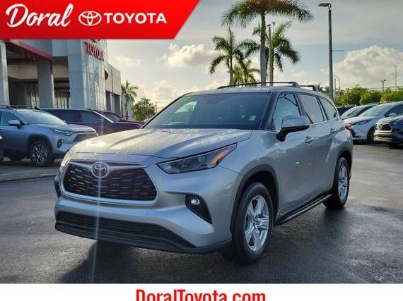 TOYOTA HIGHLANDER 2023 5TDKDRAH2PS524554 image