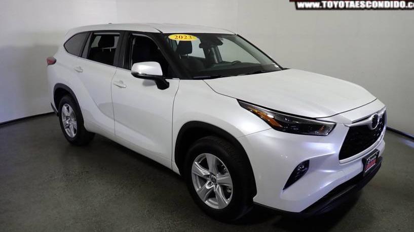 TOYOTA HIGHLANDER 2023 5TDKDRAH3PS504099 image