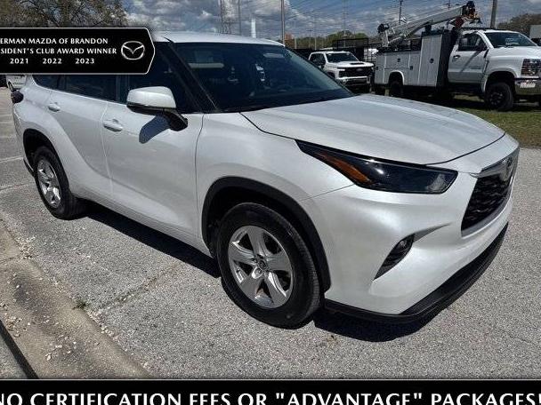 TOYOTA HIGHLANDER 2023 5TDKDRAH7PS016578 image