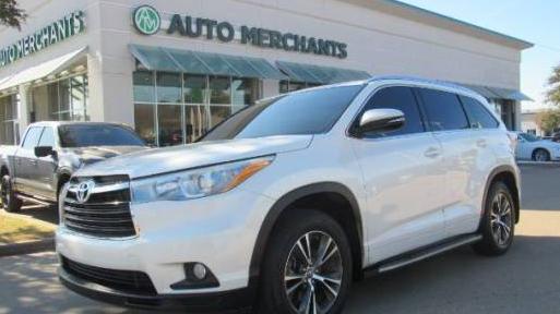 TOYOTA HIGHLANDER 2016 5TDKKRFH9GS506745 image