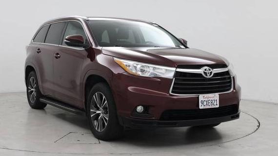 TOYOTA HIGHLANDER 2016 5TDKKRFH9GS181417 image