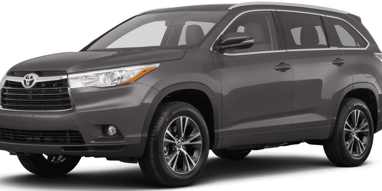 TOYOTA HIGHLANDER 2016 5TDKKRFH4GS502215 image