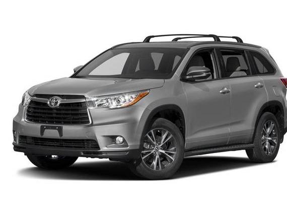 TOYOTA HIGHLANDER 2016 5TDJKRFH0GS228183 image