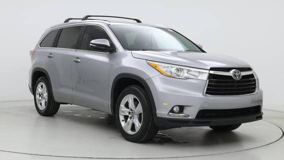 TOYOTA HIGHLANDER 2016 5TDYKRFH2GS165926 image