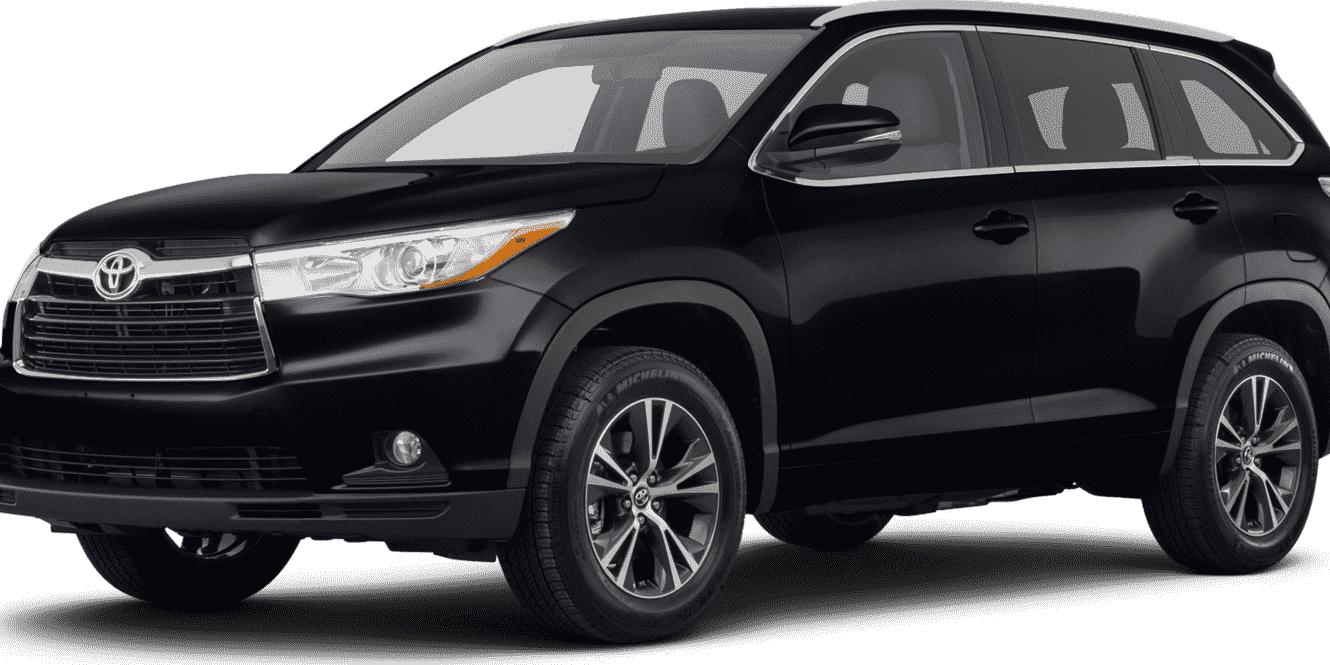 TOYOTA HIGHLANDER 2016 5TDKKRFH2GS505520 image