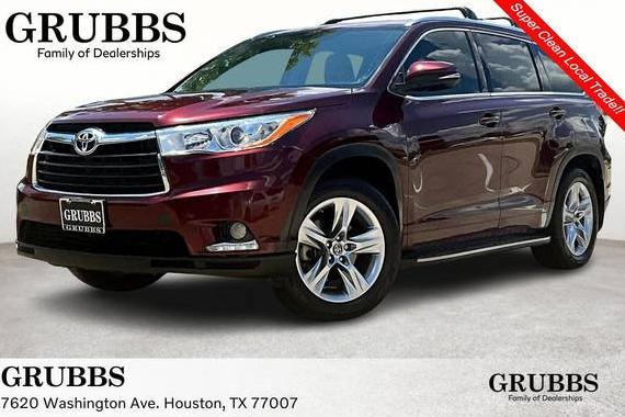TOYOTA HIGHLANDER 2016 5TDYKRFH8GS181323 image