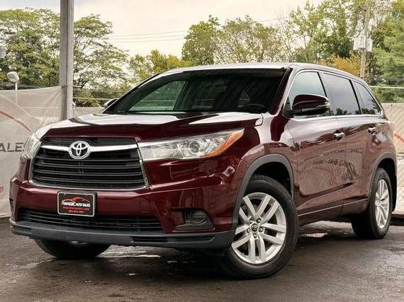 TOYOTA HIGHLANDER 2016 5TDBKRFH5GS268277 image