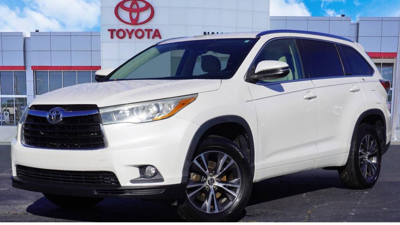 TOYOTA HIGHLANDER 2016 5TDKKRFH7GS127355 image