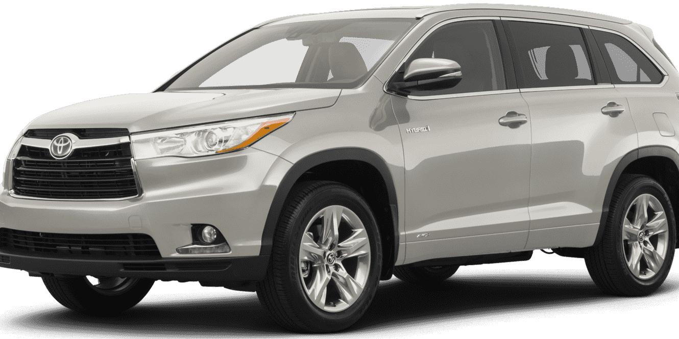 TOYOTA HIGHLANDER 2016 5TDDCRFH2GS016217 image