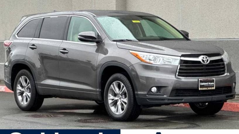 TOYOTA HIGHLANDER 2016 5TDZKRFH0GS141922 image