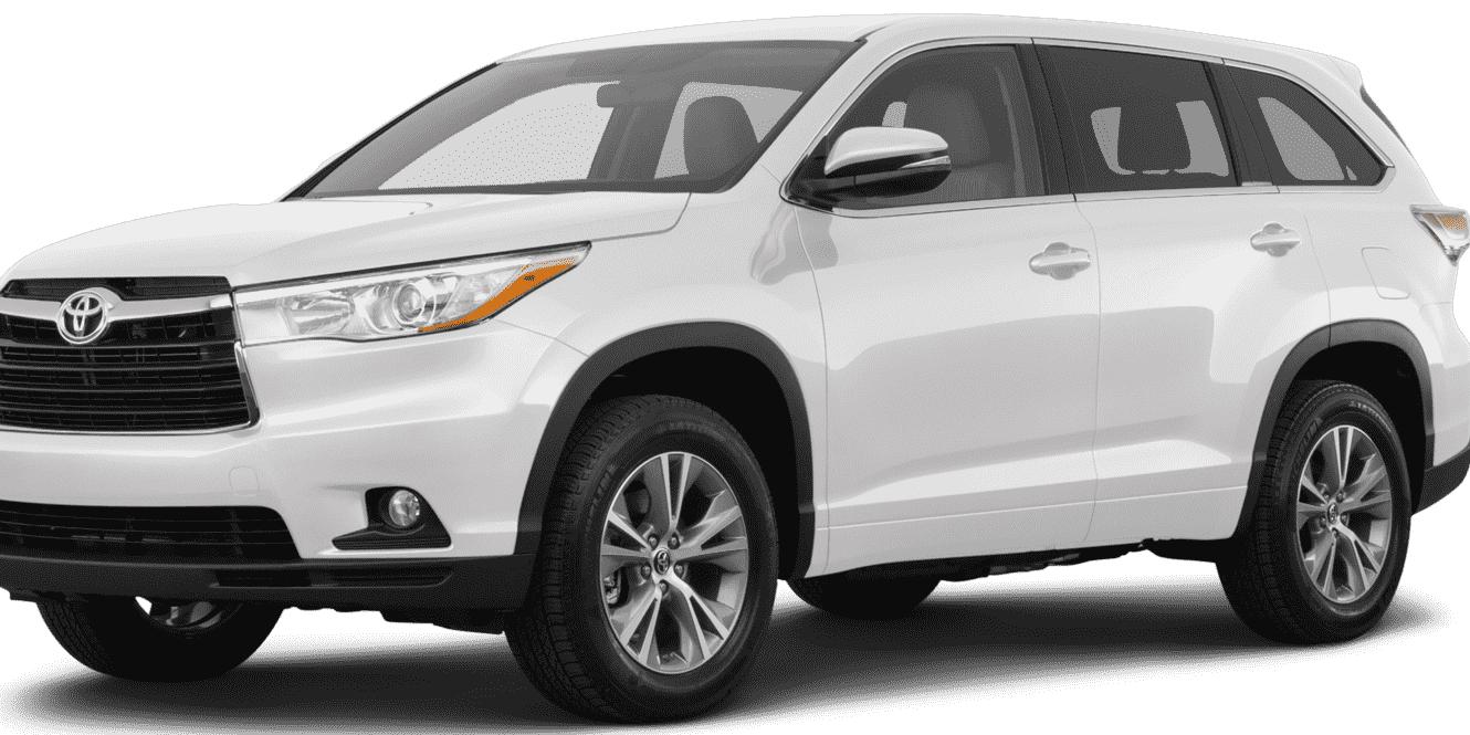 TOYOTA HIGHLANDER 2016 5TDZKRFH4GS178231 image