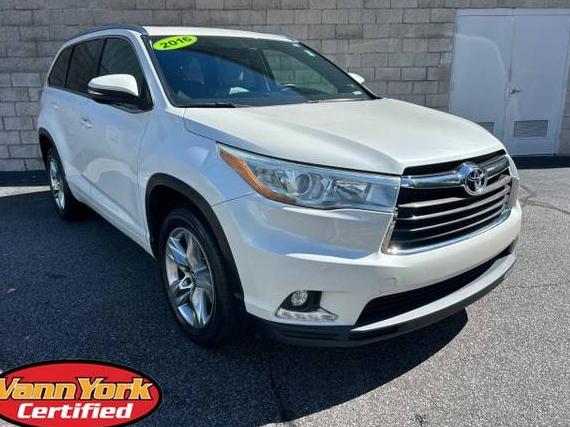 TOYOTA HIGHLANDER 2016 5TDYKRFH9GS140778 image