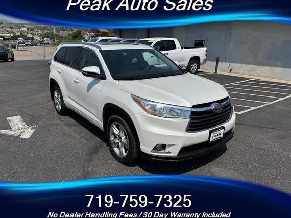 TOYOTA HIGHLANDER 2016 5TDDKRFH7GS299720 image