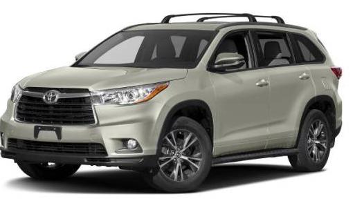 TOYOTA HIGHLANDER 2016 5TDJKRFH1GS272824 image