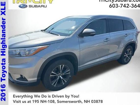 TOYOTA HIGHLANDER 2016 5TDJKRFH1GS312142 image