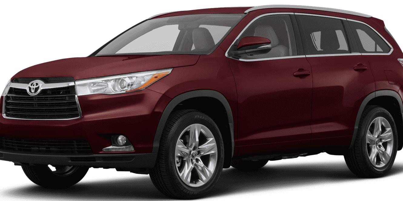 TOYOTA HIGHLANDER 2016 5TDDKRFH6GS332500 image